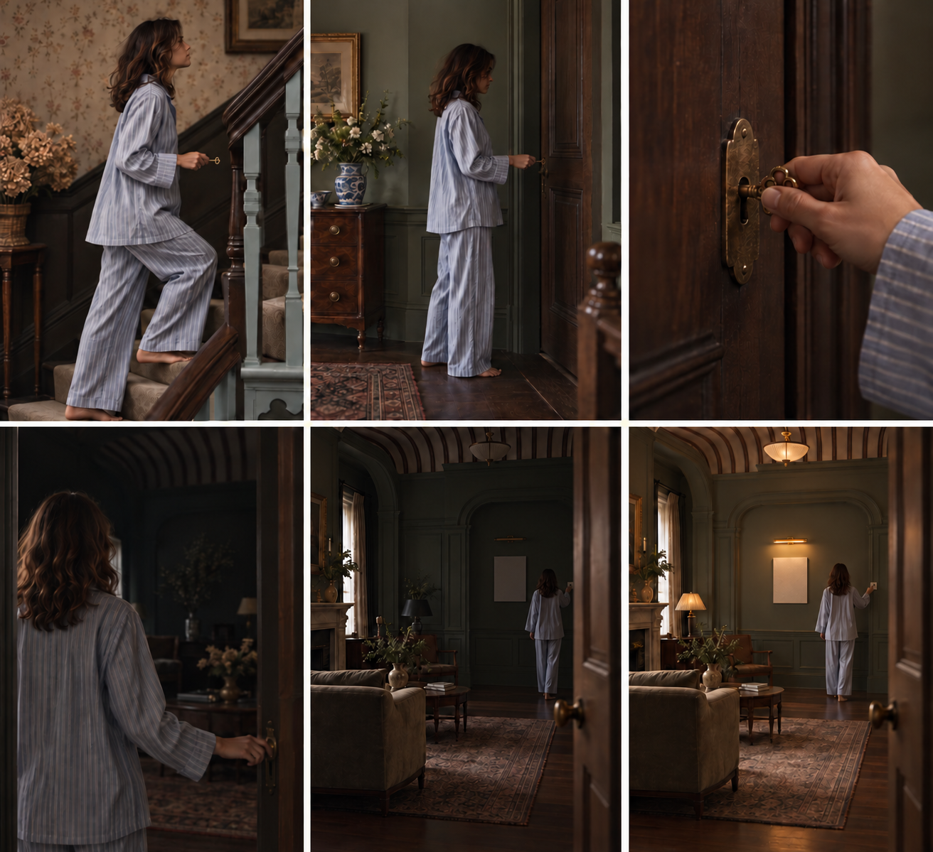 The Key / Preproduction storyboard